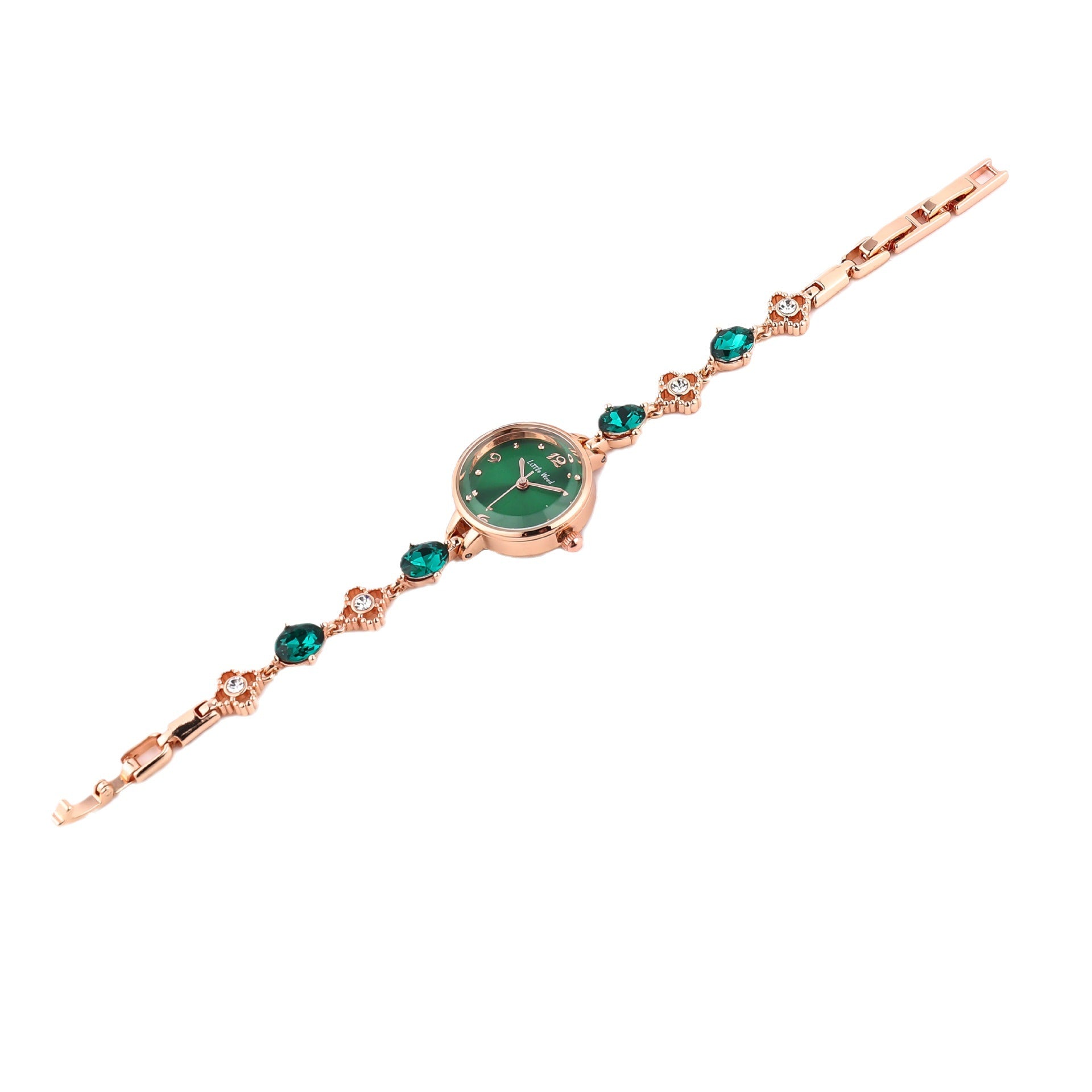 Small Green Elegant Bracelet Watch