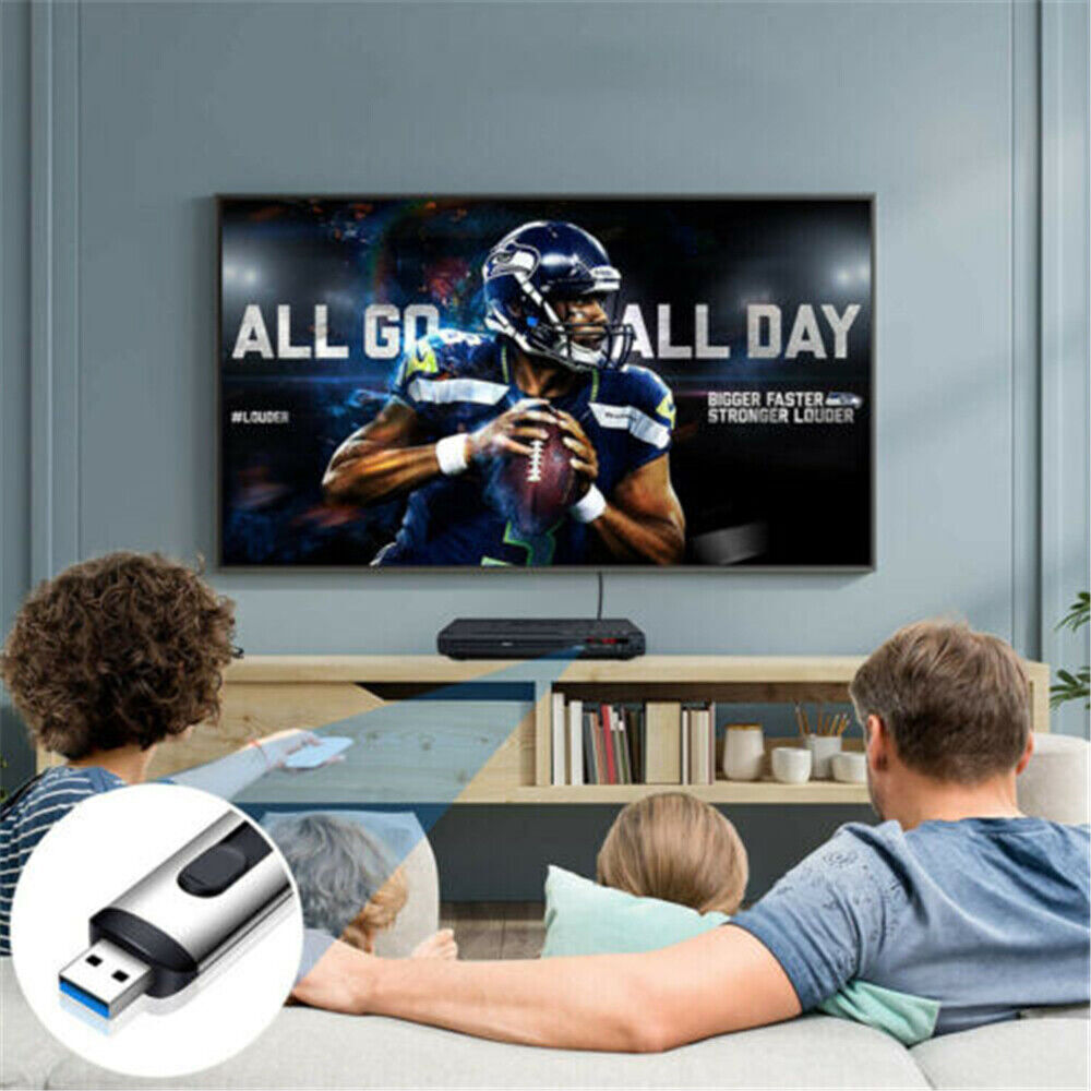 DVD Player Compact Multi Region HDCD CD VCD Music Disc Upscaling USB With Remote