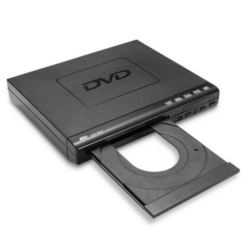 DVD Player Compact Multi Region HDCD CD VCD Music Disc Upscaling USB With Remote