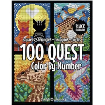 Number Color Filling Book By Number Exploration Activity Book