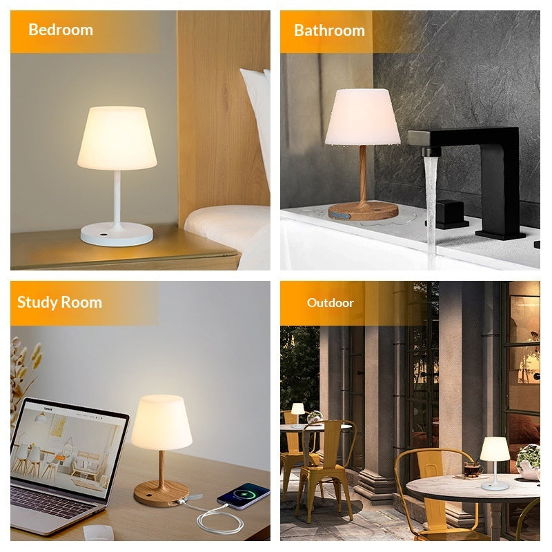 Touch-sensitive Decorative Bedside Table Lamp For The Bedroom