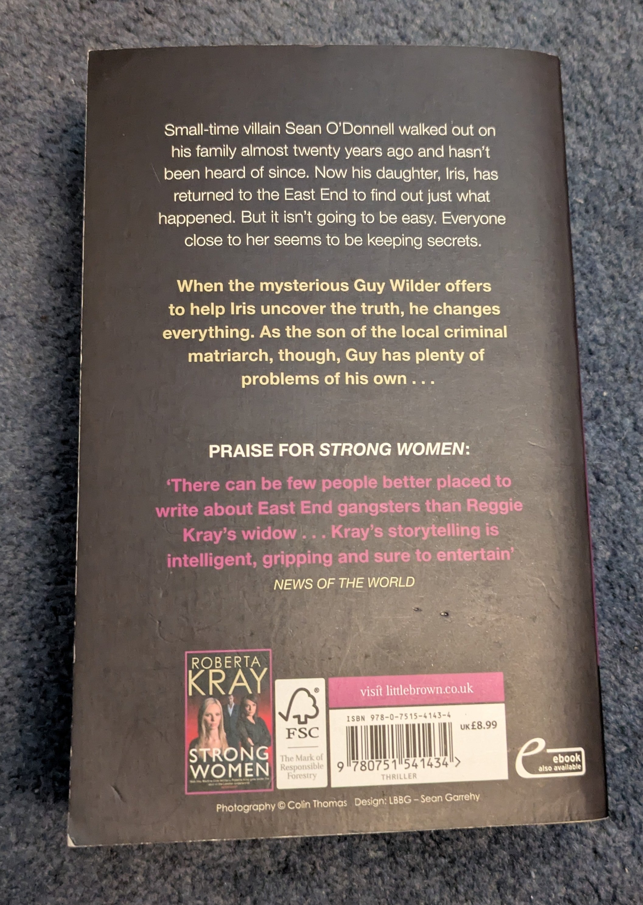 The Villains Daughter by Roberta Kray