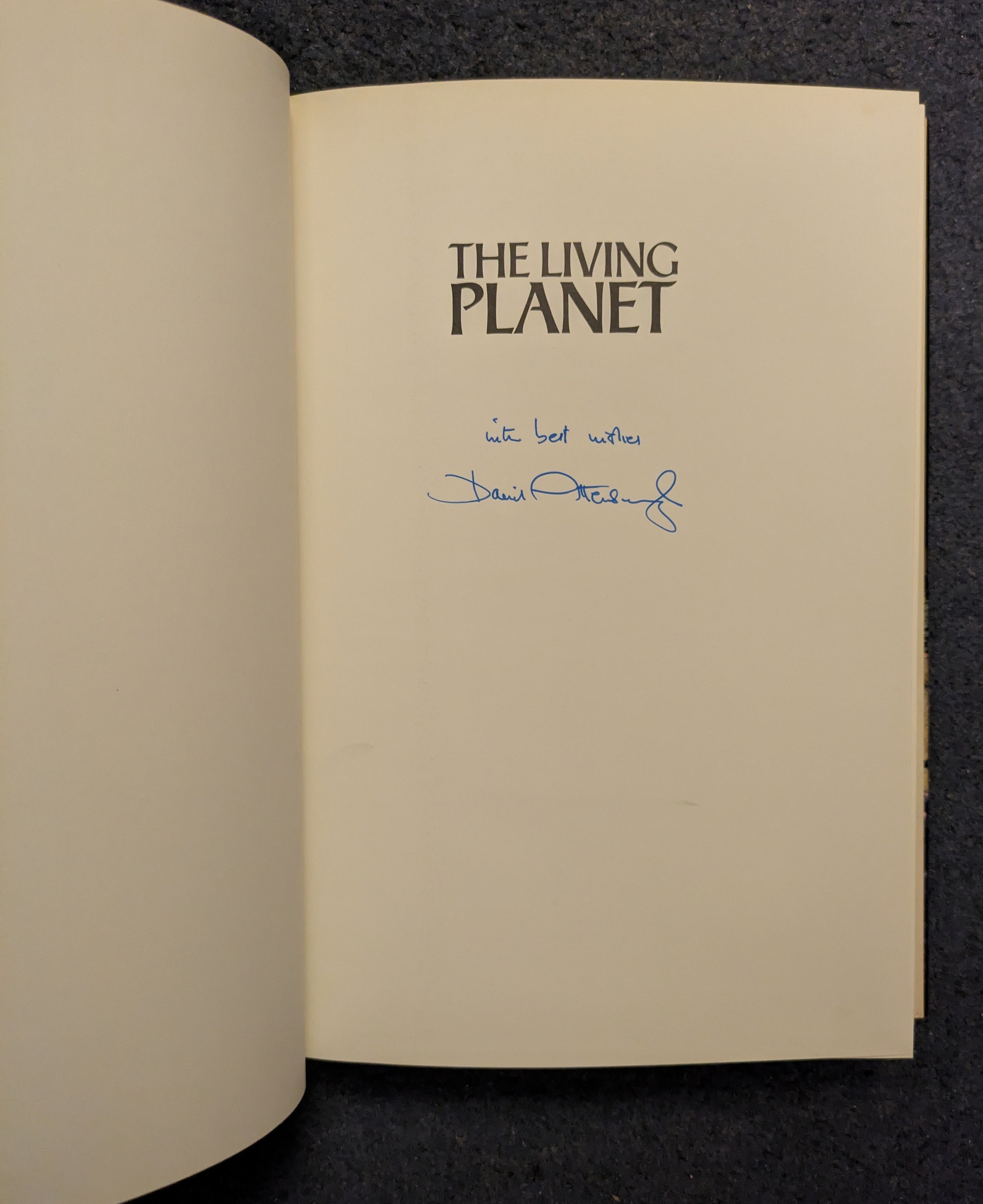 The Living Planet *Signed by Sir David Attenborough*